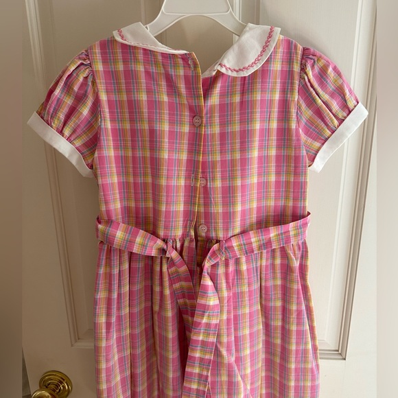 EUC Rachel Riley Smocked Dress Size 6 - Picture 4 of 10